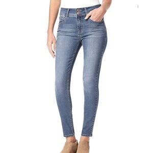 Angels Forever Young Women's 360 Sculpt Skinny Mid-Rise Jeans - Size 8